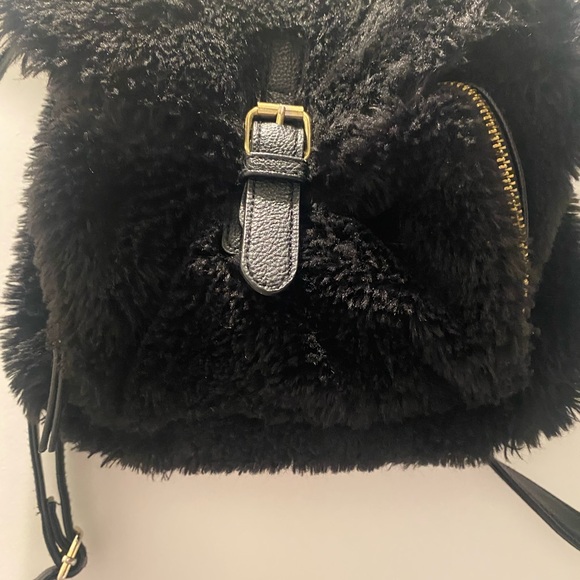 Black Backpack Purse 11” X 11” - Picture 3 of 8